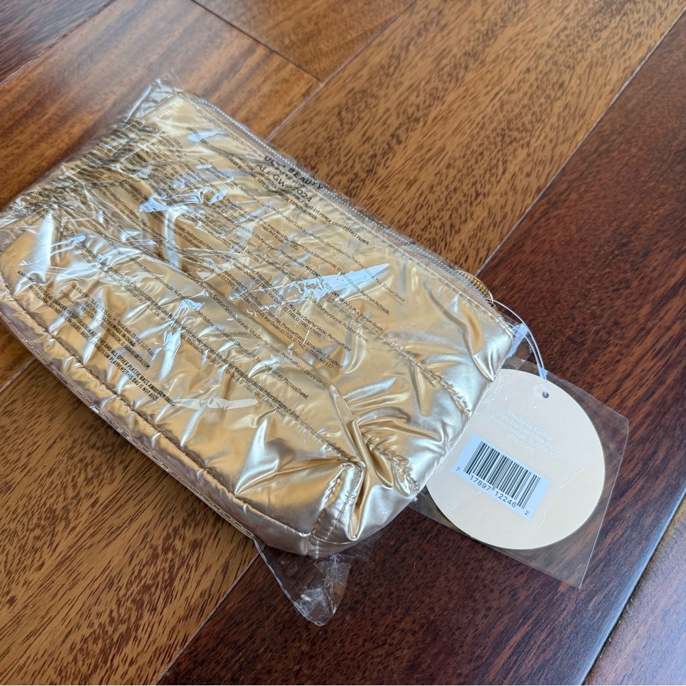 Golden Pillow Makeup Bag/Pouch - Picture 13 of 14